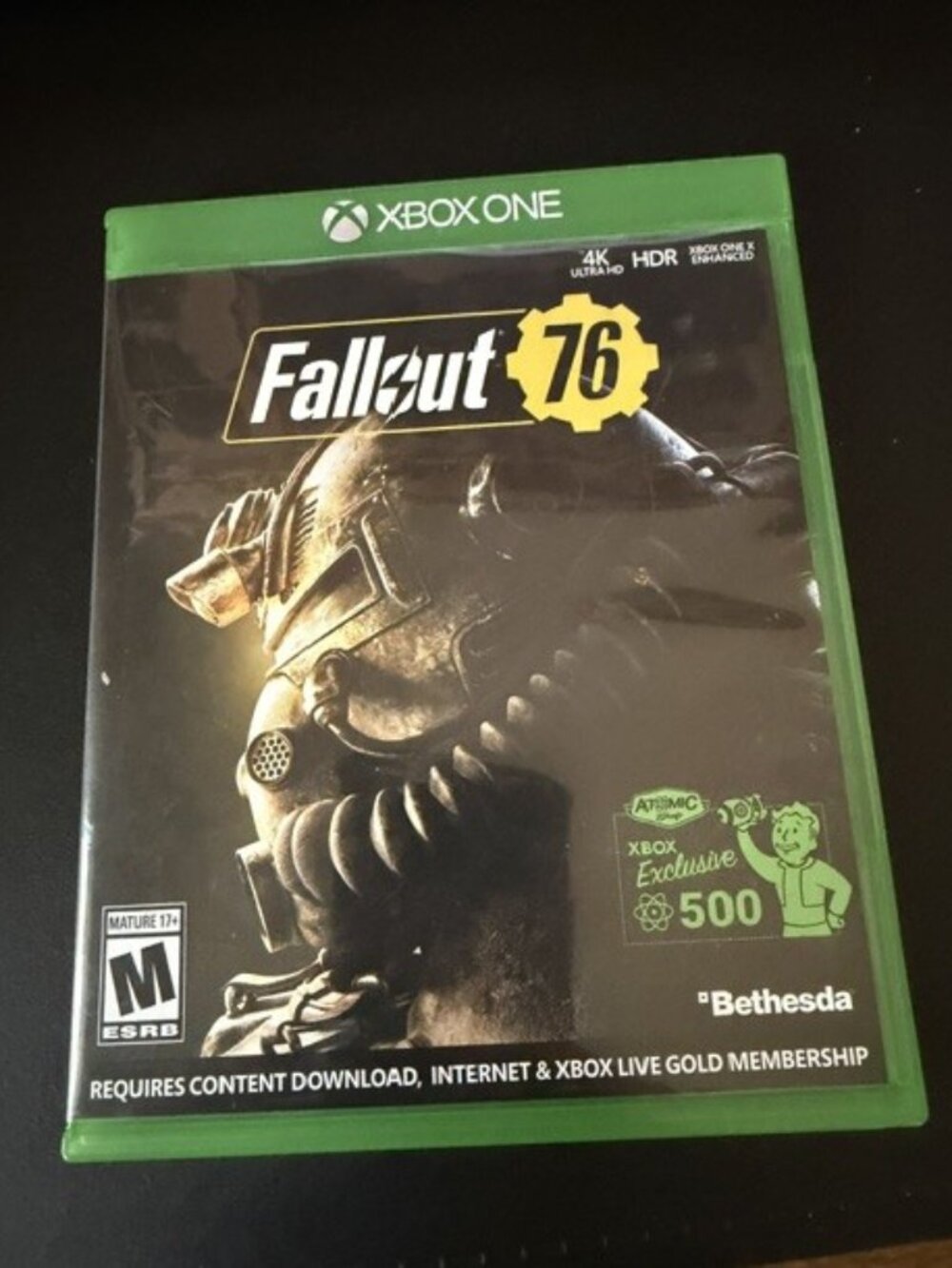 Xbox One Fallout 76 game